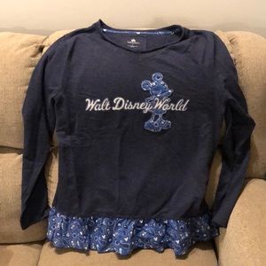 Disney Mickey Long Sleeve Shirt L